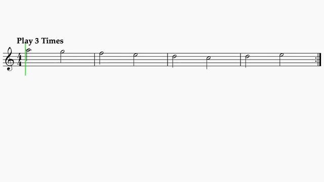 Tenor Saxophone "Canon In D" Pachelbel EASY Sheet Music