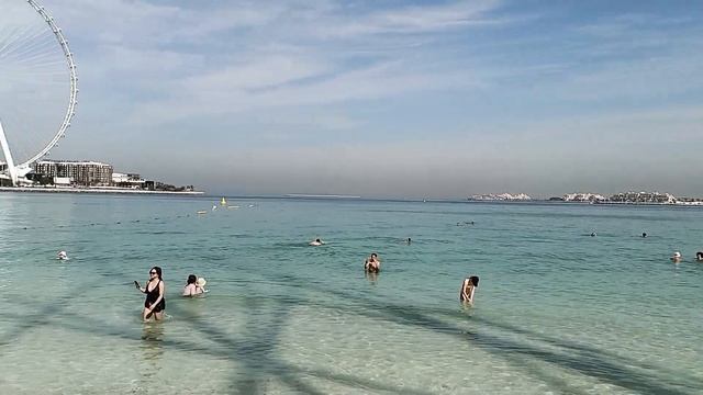 Marina Beach, Dubai, апрель 2023 г.