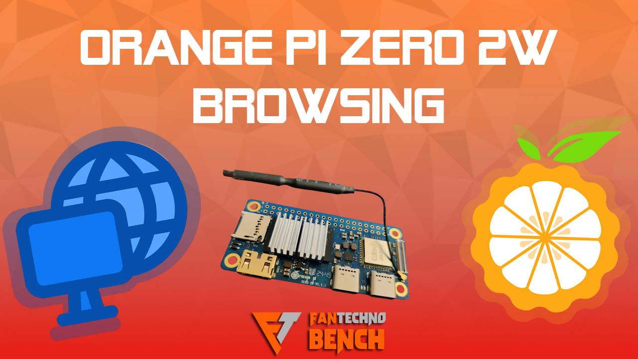 Работа браузера на одноплатном ПК Orange Pi Zero 2W