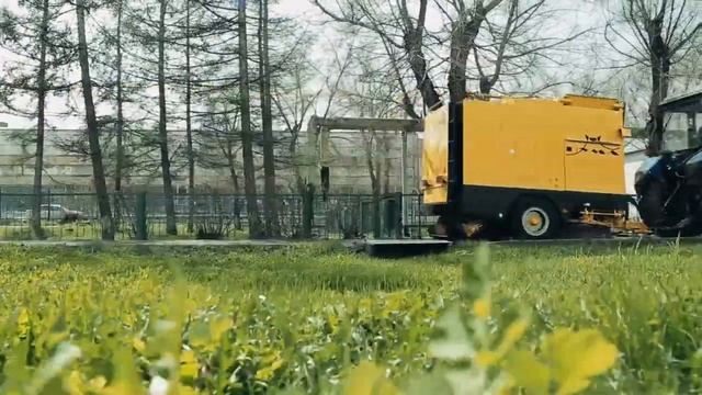 Подметально-уборочная машина "ПУМА"