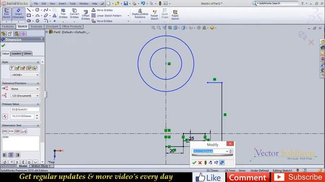 SolidWorks 2D Exercise - 06