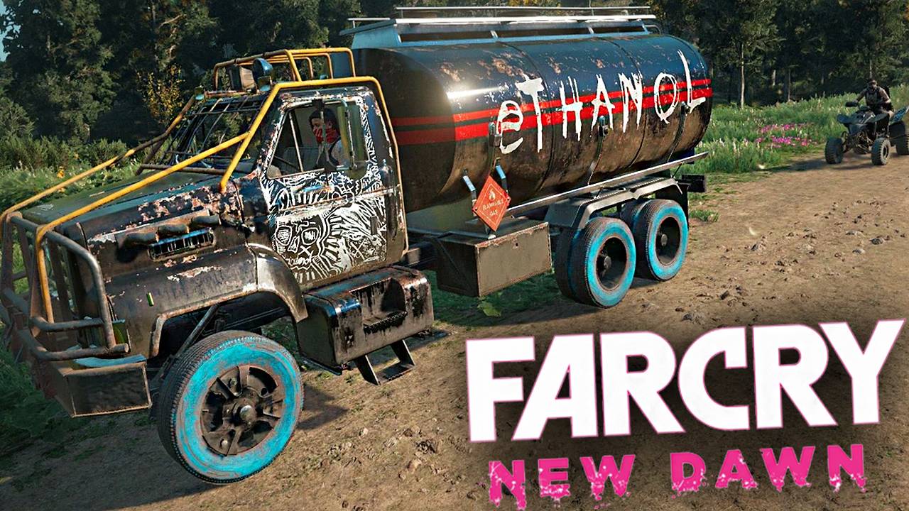 ДОВЁЗ ГРУЗОВИК С ЭТАНОЛОМ В ФАР КРАЙ НОВЫЙ РАССВЕТ | ПРОХОЖДЕНИЕ FAR CRY NEW DAWN БЕЗ КОММЕНТАРИЕВ