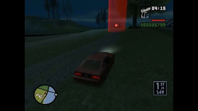 GTA San Andreas - Gameplay - CESAR - Race 1 - #7 - Wu Zi Mu