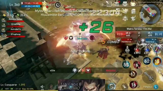 FS Grade SR - JAYAWIJAYA | INDONESIA Vs SAMSARA  - Orc Destroyer Gameplay Lineage2 Revolution