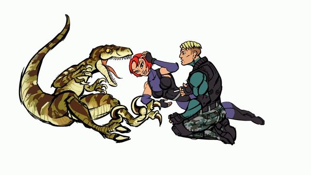 Dino Crisis 2   Hunters on a Halt