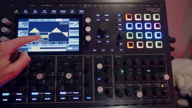 Ambient Sequences with Waldorf Iridium (Wavetable & Granular)