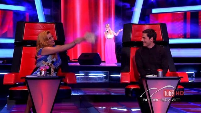 Nina Aslanyan, Ում by Tigran Petrosyan -- The Voice of Armenia – The Blind Auditions – Season 3