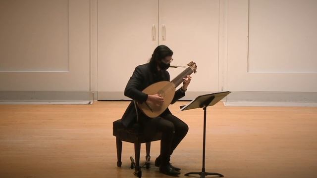 Toccata in G minor, Galilei (Munich 1620) - Dušan Balarin, Lute