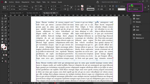 👑7 Formas de Crear COLUMNAS de TEXTO en Adobe InDesign 2022✌️✌️