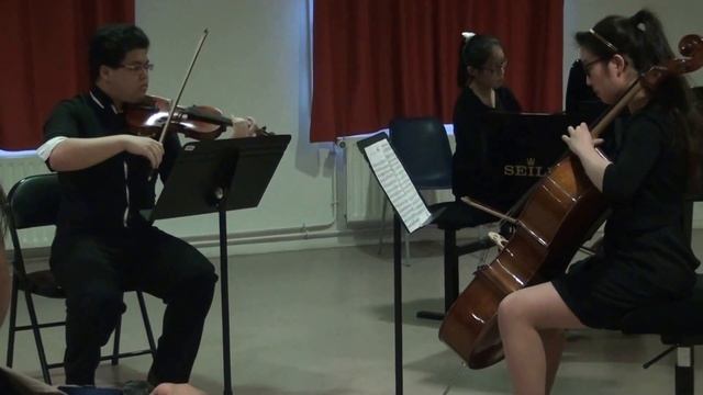 Allegro con brio du Trio en do m op.1 n°3 de L.van Beethoven(1770-1827)