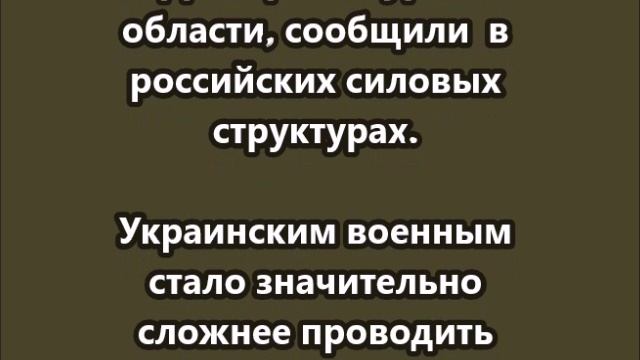 Группировка ВСУ готовится к отступлению в Курской области