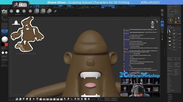Sculpting Stylized Characters with Shane Olson