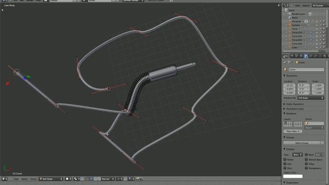 BLENDER 2.5 TUTORIAL- How to Rig a Guitar Chord