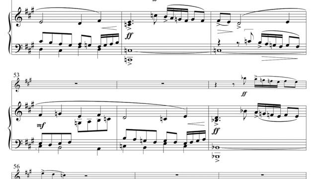 Fauré, G. - Pavane, Op.50 (Piano Accompaniment & Score)