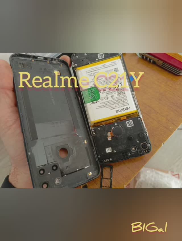 Замена экрана realme c21y