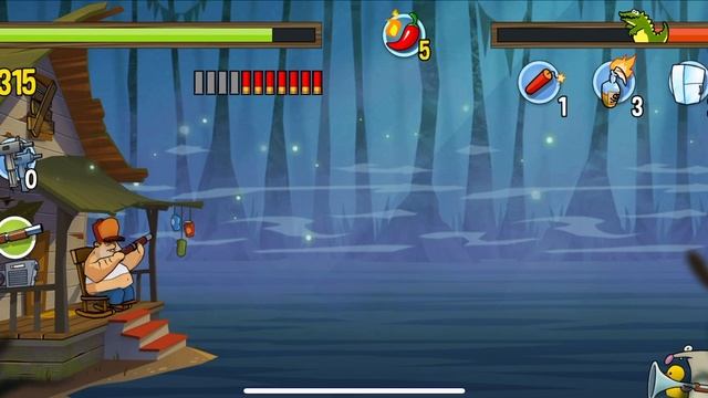 Swamp.Attack.igrok Бесстрашные еноты плывут на плоту по болоту