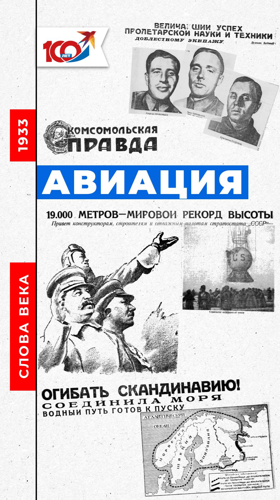 Слово 1933 года: авиация