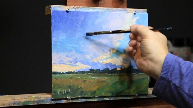 Oil Demo with Acrylic Underpainting. Learn Oil Painting with Vlad Duchev