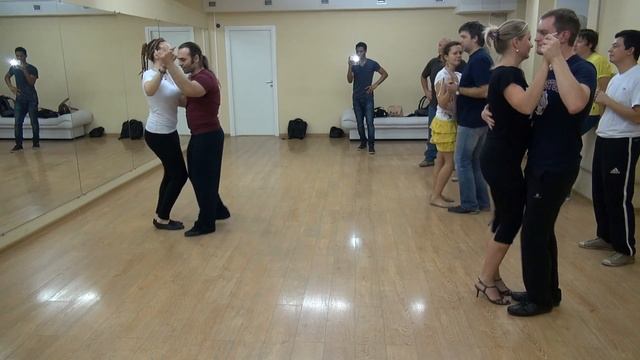 14.10.2013: Salsa classes from Leonid & Evgeniya