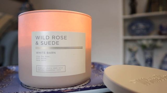 Wild Rose & Suede Candle Review – Bath & Body Works