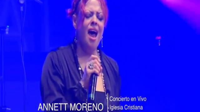 Annette Moreno 14 de Febrero en la Iglesia El Aposento Alto.