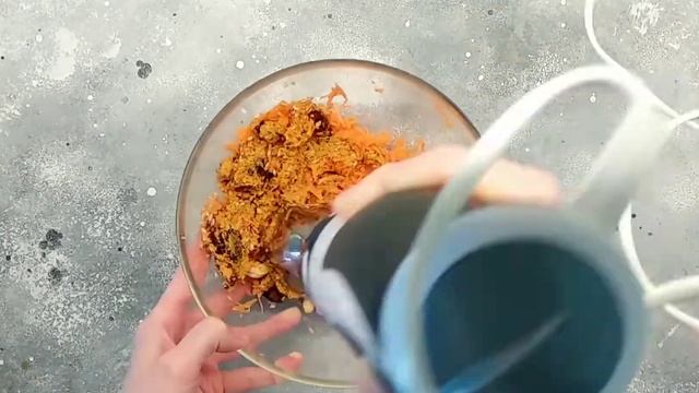 Полезные морковные конфеты с финиками, орехами и семенами льна