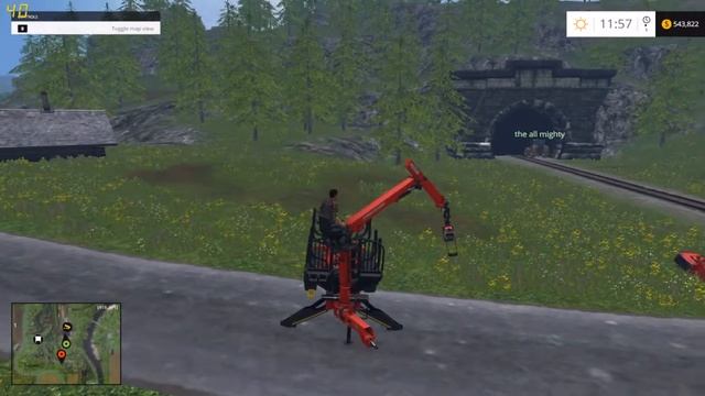 FS 15 Just messing with the train