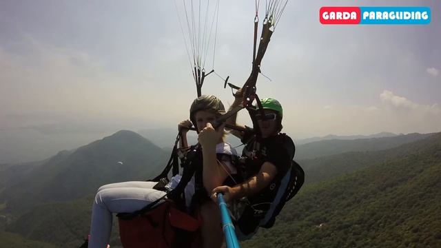Marco & Denisa 28/05/16 Parapendio Biposto Lago di Garda - Toscolano Maderno - Salò
