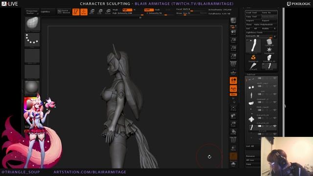 Blair Armitage - Character Sculpting - Episode 4