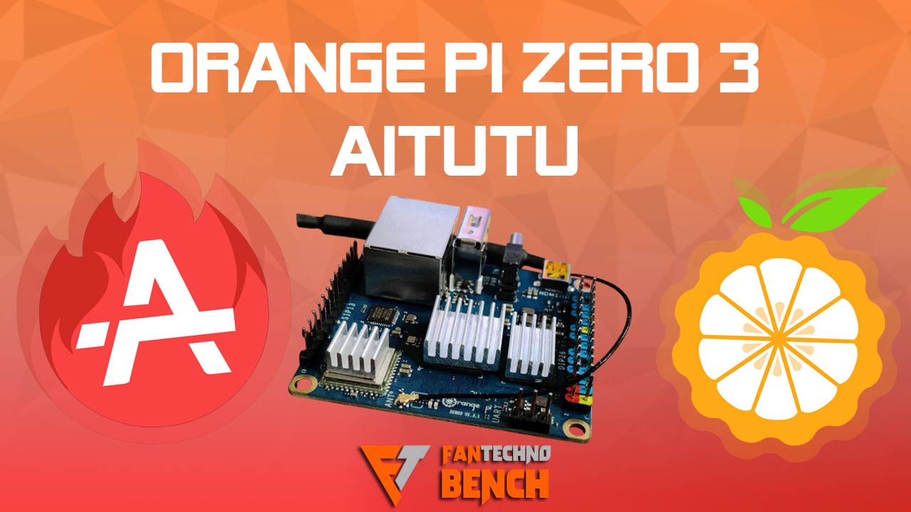 Тестирование одноплатного ПК Orange Pi Zero 3 в AiTuTu - Бенчмарк