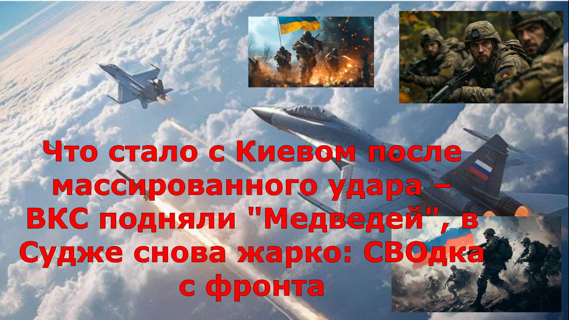 Что стало с Киевом после массированного удара – ВКС подняли "Медведей", в Судже снова жарко: СВОдка