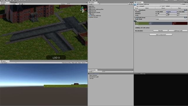 Exporter et importer un LOD Group et une reflexion de 3ds Max vers Unity