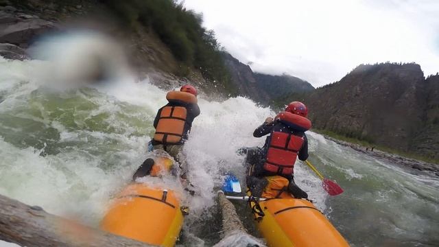 Ока Саянская, Большой Окинский порог (4-я категория сложности), лето 2024