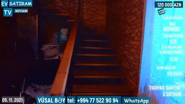 120 000 MANATA HOVUZLU HƏYƏT EVİ SATILIR NOVXANIDA/Недвижимость в Баку / EV SATIRAM TV