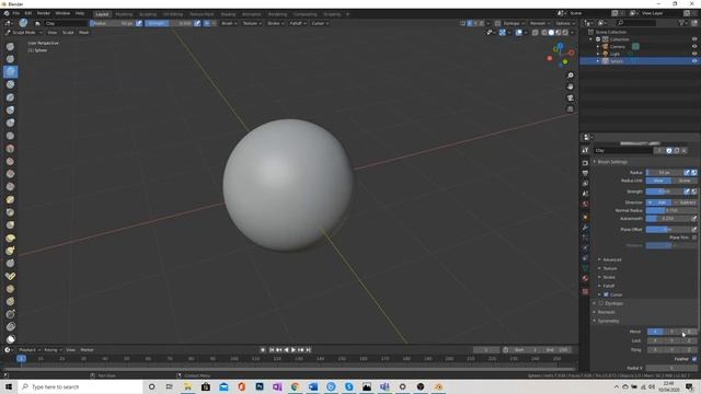 Blender: Sculpting a rock