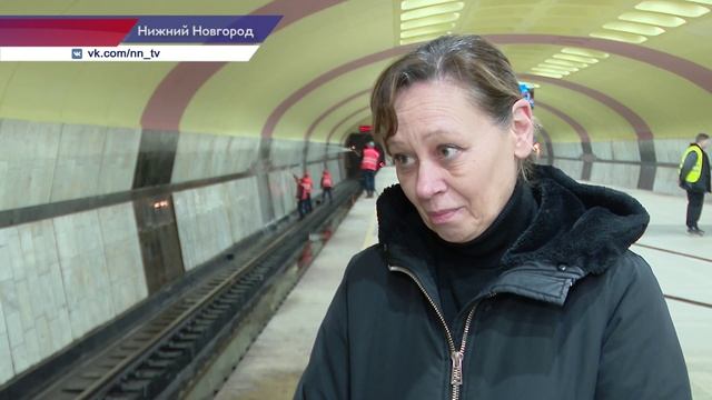 Порядка 120 человек круглосуточно занимаются уборкой Нижегородского метрополитена