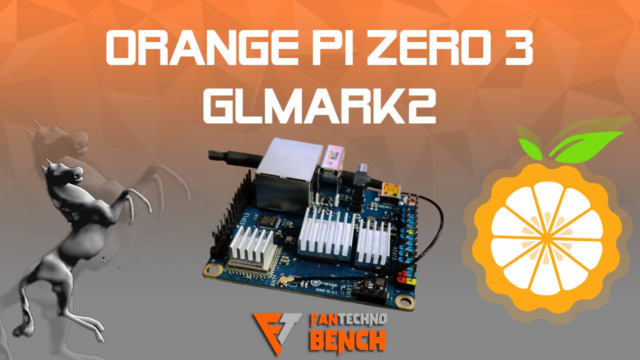 Тестирование одноплатного ПК Orange Pi Zero 3 в Glmark2 - Бенчмарк