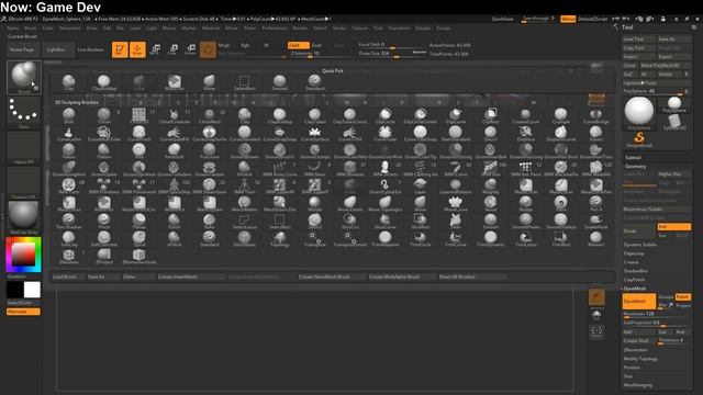 ZBrush to Unity 1: ZBrush Modeling