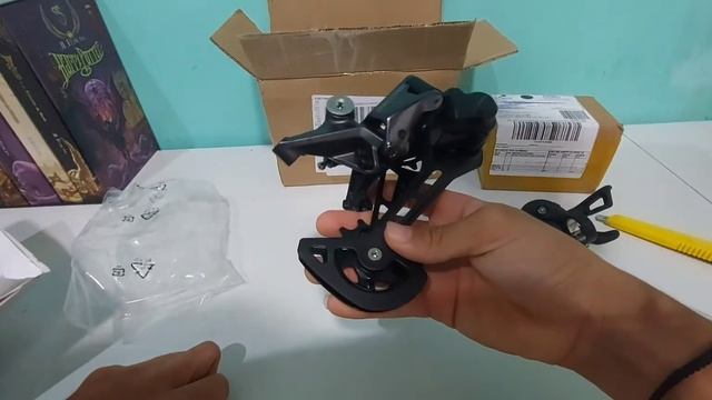 Unboxing Shimano deore 12v m6100 AliExpress + Corrente 12v deore m6100 Shopee