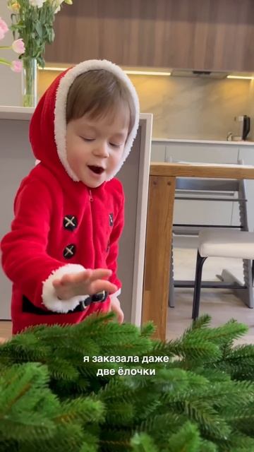 Мы с Мироном уже нарядили ёлочки к Новому году, а ты?🎄