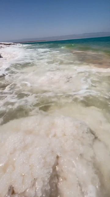 Dead Sea also known by Salk Lake and is at the lowest point on Earth #deadsea #amman #jordan