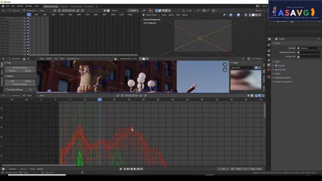 BLENDER MALAYALAM TUTORIAL CAMERA TRACKING BASICS