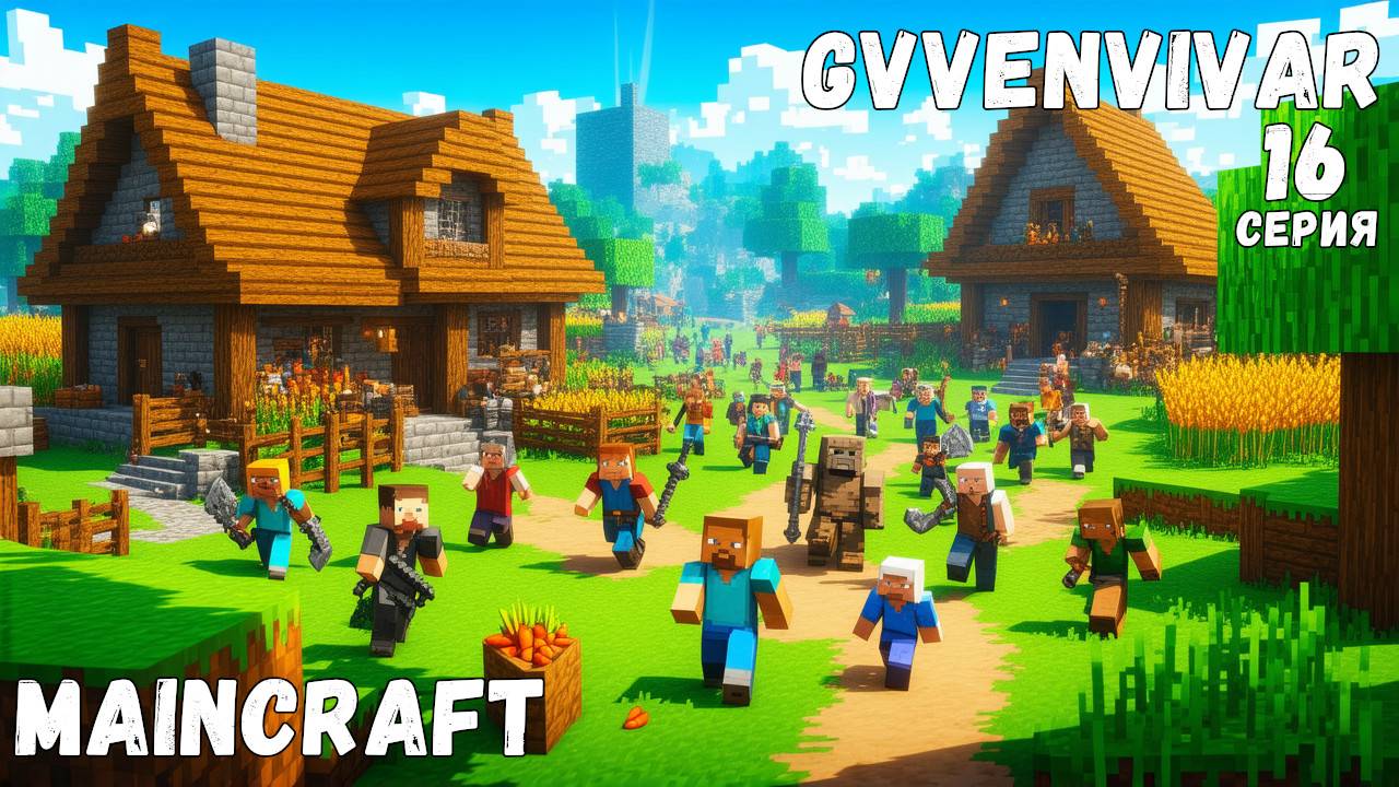 Торговля и автоматизация || Minecraft - 16