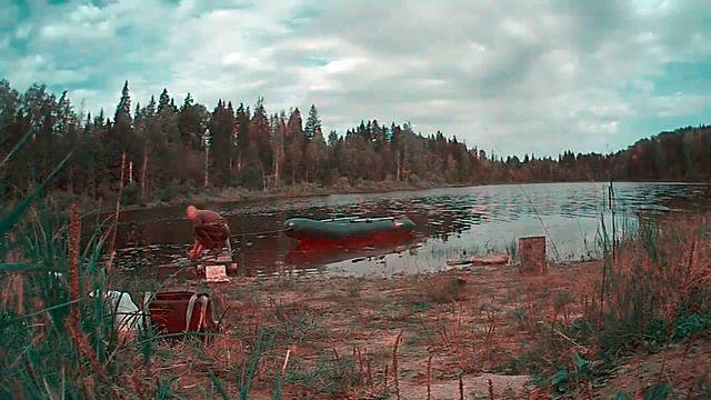 Осенняя рыбалка на моем любимом озере