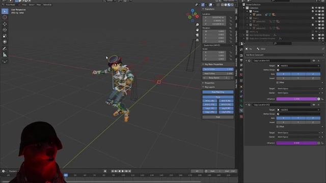 How to import Oni animations into Blender and constrain them to Rigify