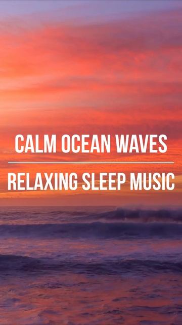 Calm Ocean Waves For Sleep Relaxation Sleep Music, Insomnia, Non Stop