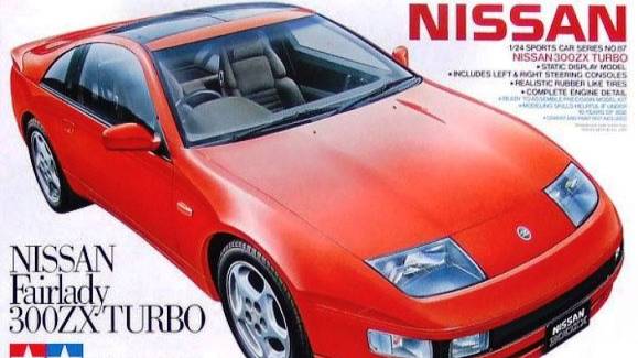 Распаковка Tamiya 1/24 24087 Nissan 300ZX Turbo