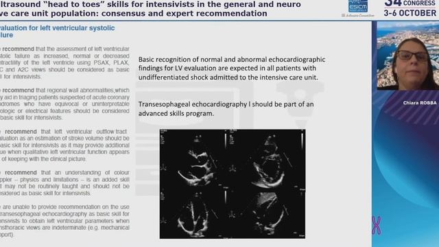 Basic Ultrasound ” skills for intensivists in the general and neuro  ICU Chiara Robba 2021