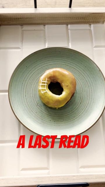 BOOKISH INSPIRED DONUTS 🍩 #booktube #bookish #donuts