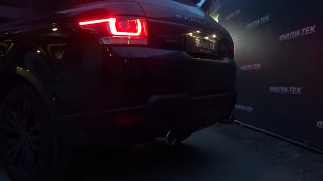 Изменение звука выхлопной системы на Range Rover Sport